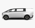 Honda 0-series Space Hub 2024 3D模型 侧视图