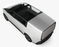 Honda 0-series Space Hub 2024 3D-Modell Draufsicht