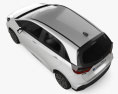 Honda Fit E-HEV 2023 3D模型 顶视图