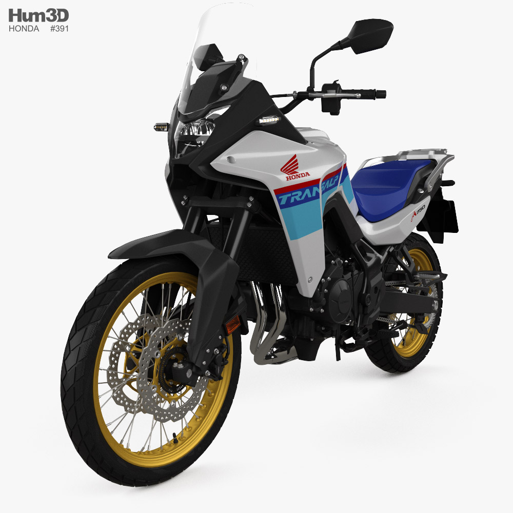 Honda XL750 Transalp 2024 3Dモデル