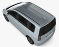 Honda Freed e HEV 2024 3D模型 顶视图
