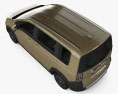 Honda Freed e HEV Crosstar 2024 3D模型 顶视图