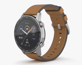 Honor MagicWatch 2 Flax Brown 3D 모델 