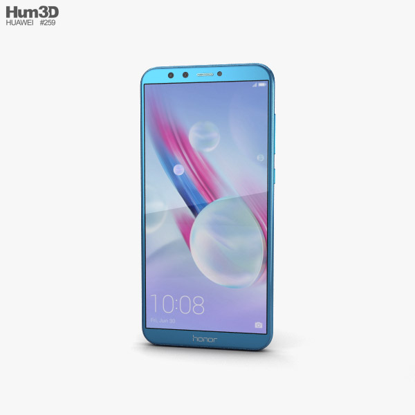 Huawei Honor 9 Lite Blue 3Dモデル