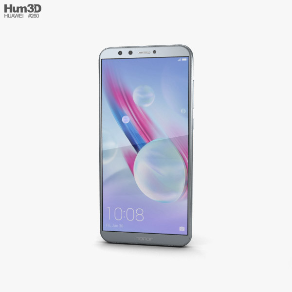 Huawei Honor 9 Lite Gray Modello 3D