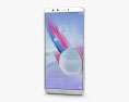 Huawei Honor 9 Lite 白い 3Dモデル