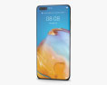 Huawei P40 Pro Ice White 3D-Modell