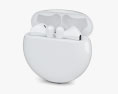Huawei Freebuds 3 White 3D 모델 