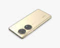 Huawei P50 Pro Gold 3D-Modell