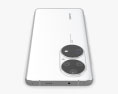 Huawei P50 Pro 白色的 3D模型
