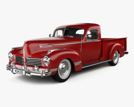 Hudson Super Six pickup 1942 3D model
