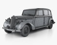 Humber Pullman Limousine 1945 3d model wire render