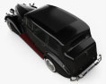 Humber Pullman Limousine 1945 3d model top view