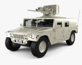 Hummer M242 Bushmaster 2011 3Dモデル