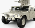 Hummer M242 Bushmaster 2011 Modello 3D
