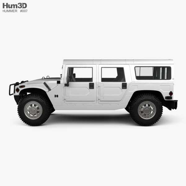 hummer h1 side view
