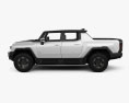 GMC Hummer EV Pickup 2024 3D-Modell Seitenansicht