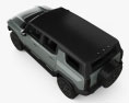 GMC Hummer EV SUV 2023 3d model top view
