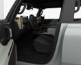 Hummer EV SUV with HQ interior 2023 3d model seats
