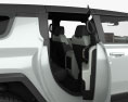 Hummer EV SUV with HQ interior 2023 3d model