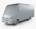 Hymer ML-I Bus 2015 3D-Modell clay render