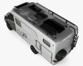 Hymer MLT580 2024 3d model top view