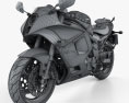Hyosung GT650R 2015 3D-Modell wire render