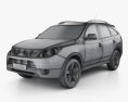 Hyundai ix55 Veracruz 2014 3D模型 wire render