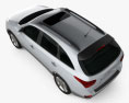 Hyundai ix55 Veracruz 2014 3D模型 顶视图