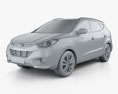 Hyundai ix35 Tucson 2013 3d model clay render