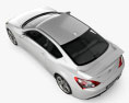 Hyundai Genesis Coupe 2012 3d model top view