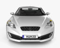Hyundai Genesis Coupe 2012 3d model front view