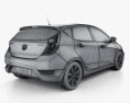 Hyundai Accent (i25) 掀背车 2015 3D模型