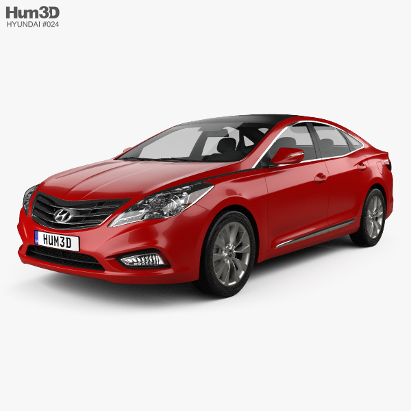 Hyundai Grandeur (HG) 2014 3D模型