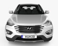 Hyundai Santa Fe 2012 Modello 3D vista frontale