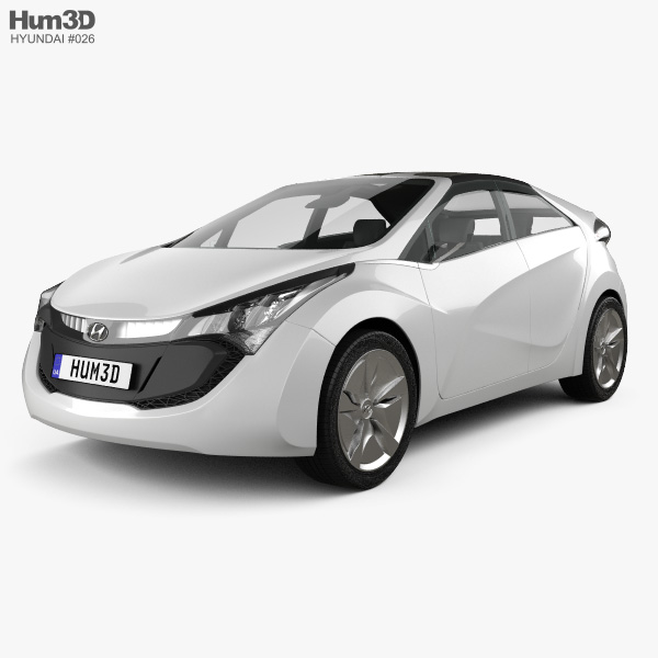Hyundai Blue-Will 2010 3D模型