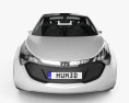 Hyundai Blue-Will 2010 3D模型 正面图