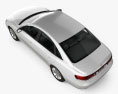 Hyundai Grandeur (Azera) 2011 3D-Modell Draufsicht