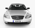 Hyundai Grandeur (Azera) 2011 3D-Modell Vorderansicht