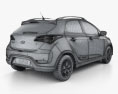 Hyundai HB20X 2015 3D 모델 