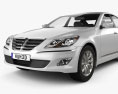 Hyundai Genesis (Rohens) セダン 2014 3Dモデル
