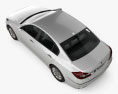 Hyundai Genesis (Rohens) Berlina 2014 Modello 3D vista dall'alto
