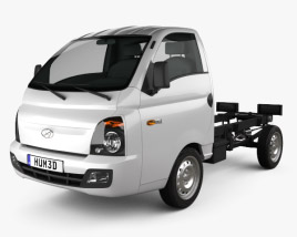 3D model of Hyundai HR (Porter) Chassis Truck 2014