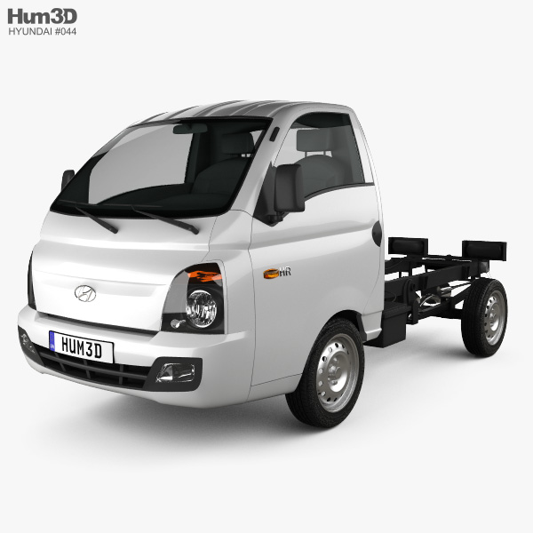 Hyundai HR (Porter) Chassis Truck 2014 3D model