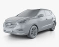 Hyundai Tucson (ix35) Korea 2016 3d model clay render