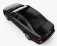 Hyundai Sonata (NF) 2010 3D-Modell Draufsicht