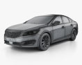 Hyundai AG (Aslan) 2017 3D模型 wire render