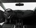 Hyundai Veloster Turbo con interni 2017 Modello 3D dashboard