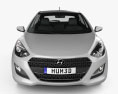 Hyundai i30 5도어 2018 3D 모델  front view