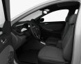 Hyundai Accent (RB) con interior 2016 Modelo 3D seats
